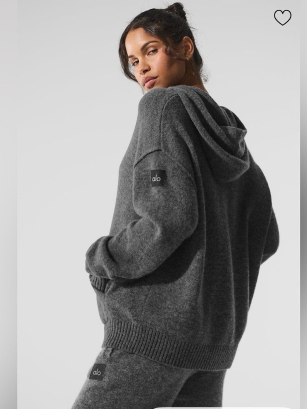 ALO Yoga Women’s “New Class” Cashmere Hoodie (M) *FALL/WINTER PREVIEW*